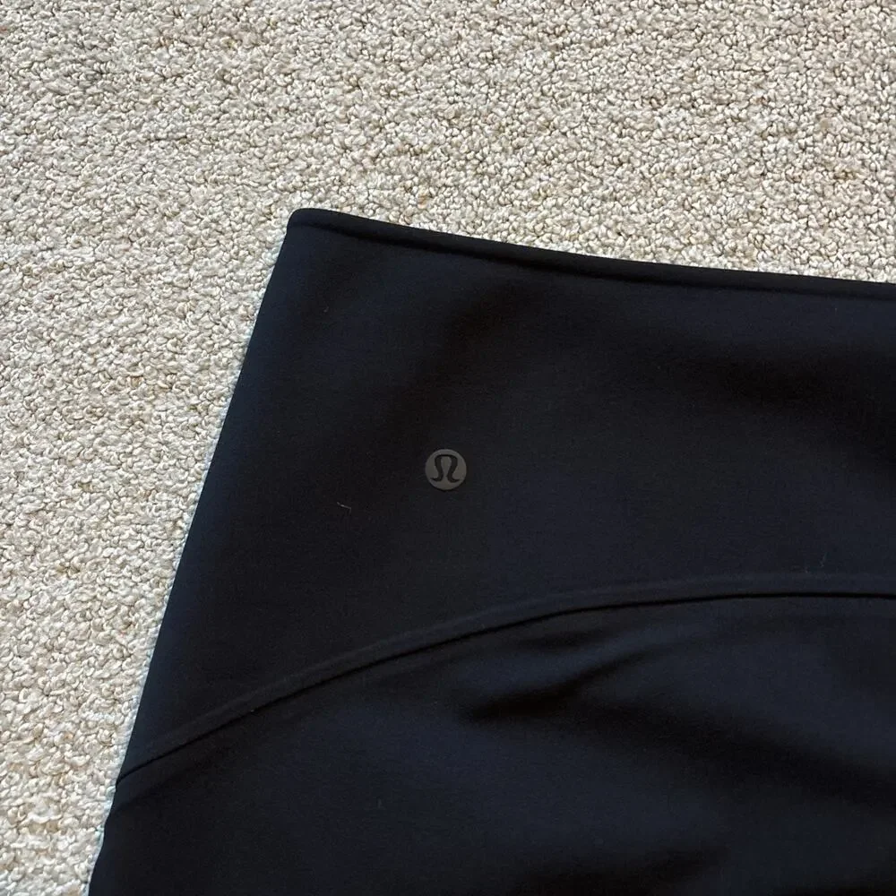 Lululemon Pants Women’s Sz 14 Black Smooth Fit Pull On High Rise Work Preppy - Picture 8 of 9